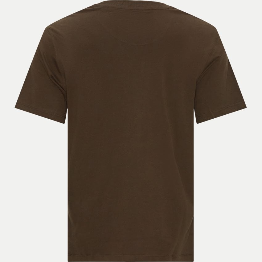 Les Deux T-shirts FELIPE T-SHIRT LDM101157 COFFEE BROWN